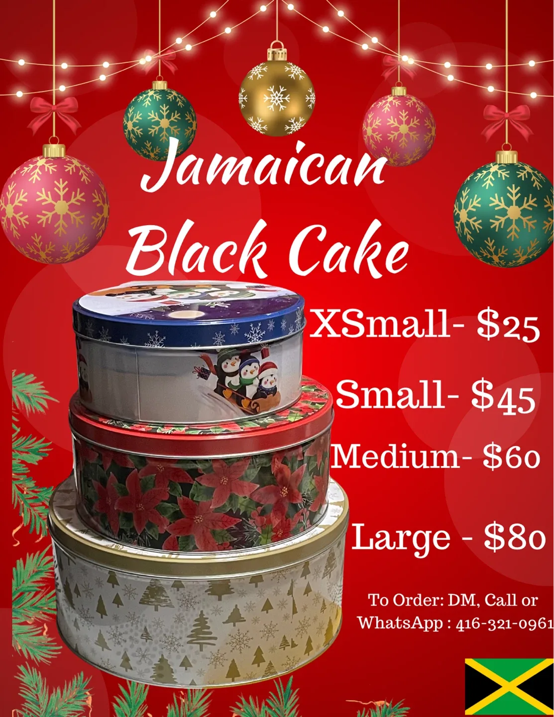 Jamaican Black Cake & Rum Cake