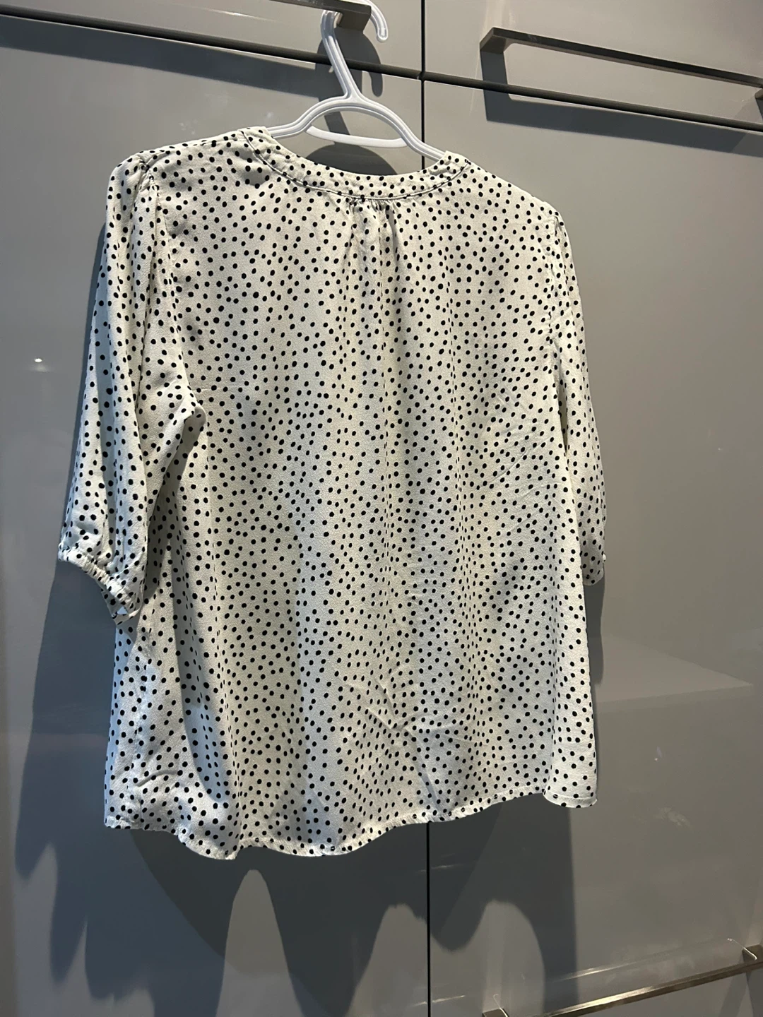 Part Two Copenhagen Polka Dot Blouse - Size 34 - photo 4