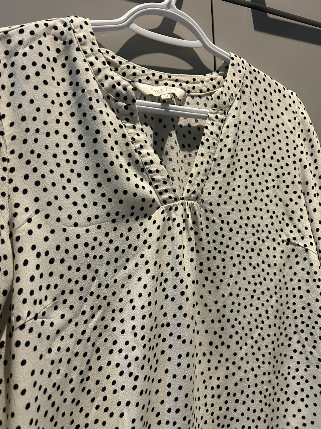 Part Two Copenhagen Polka Dot Blouse - Size 34 - photo 2