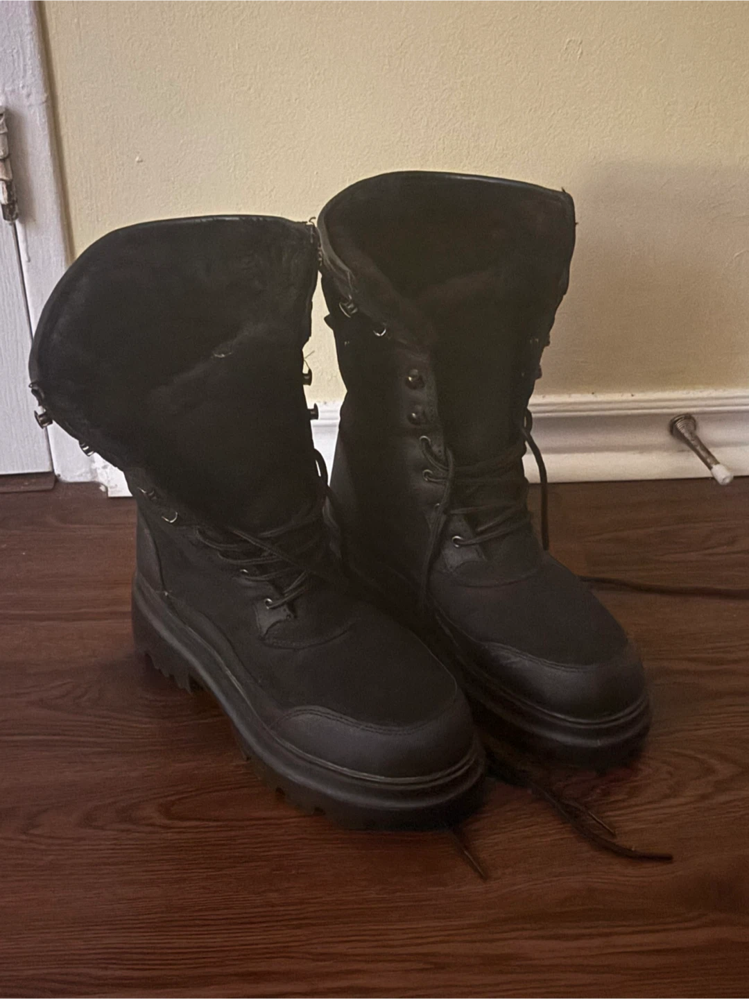 Black Winter Boots - Size 10 - photo 2