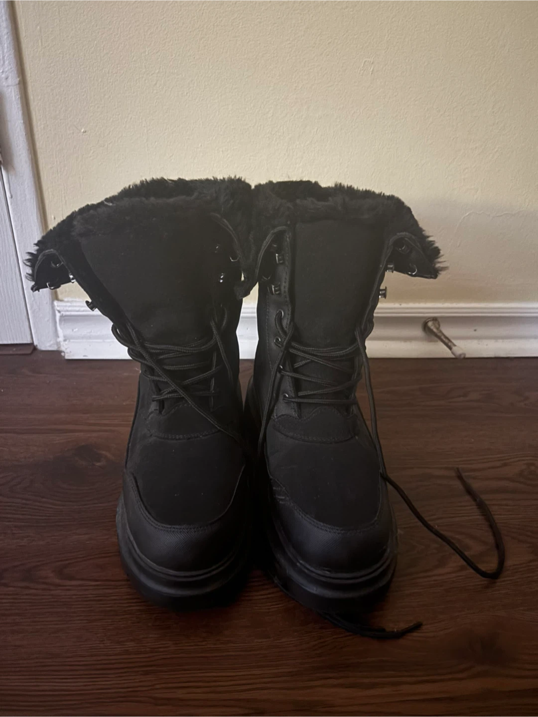 Black Winter Boots - Size 10
