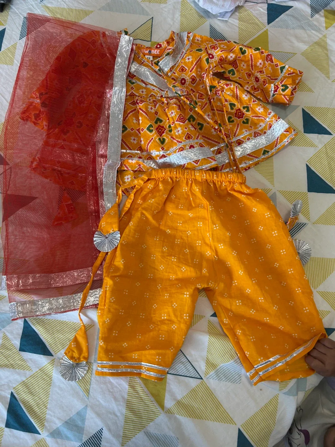 W.BEE Kids Indian Outfit Size 12