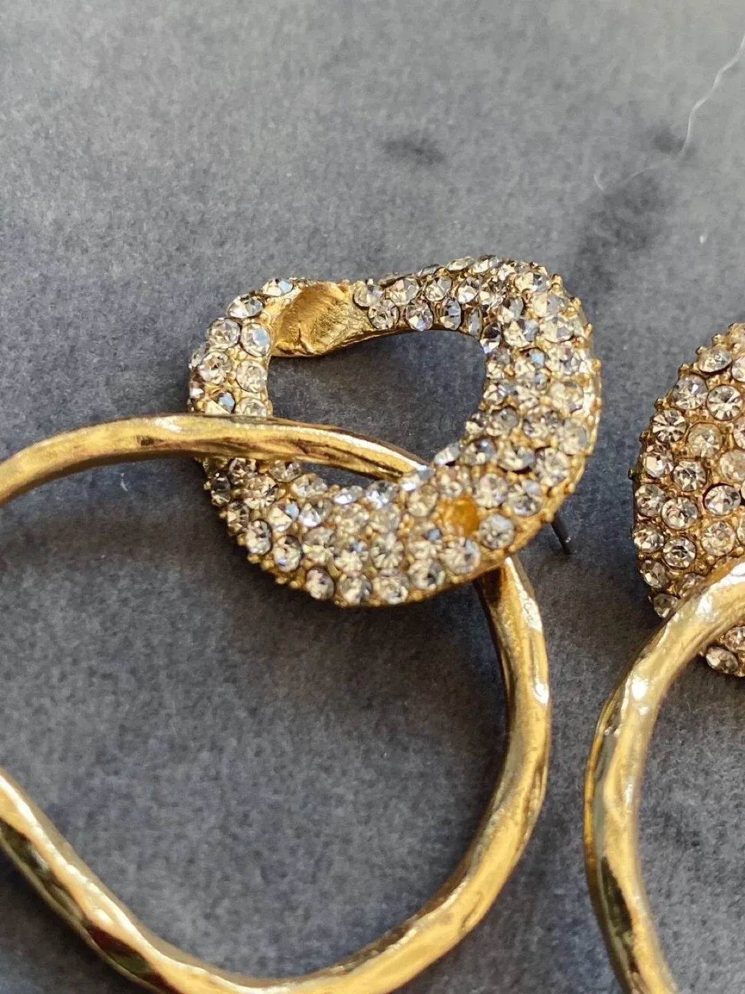 Gold Statement Earrings , Mango image indicator(3)