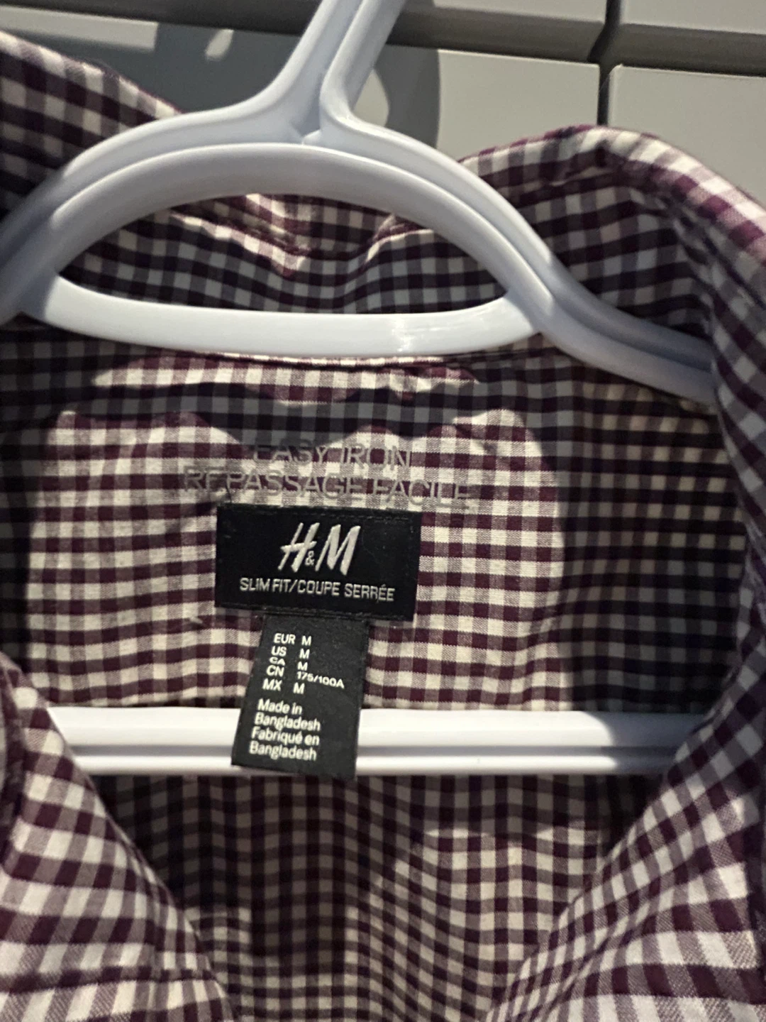 H&M Slim Fit Dress Shirt - Size M - photo 3