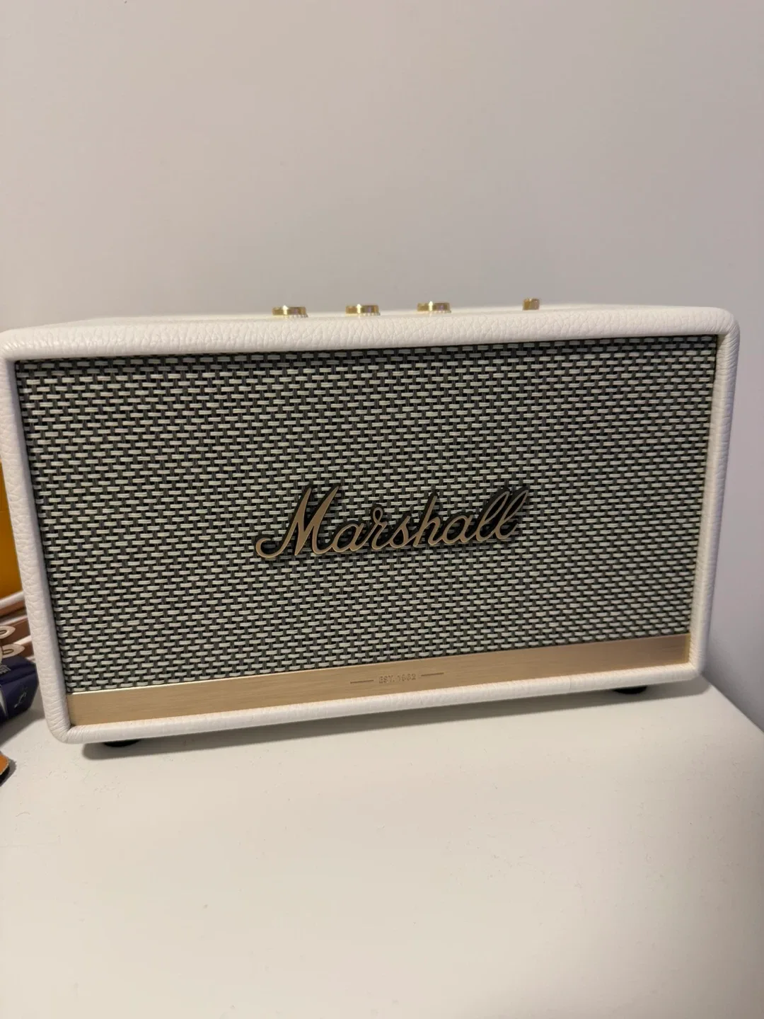 Marshall Acton II Bluetooth Speaker - White