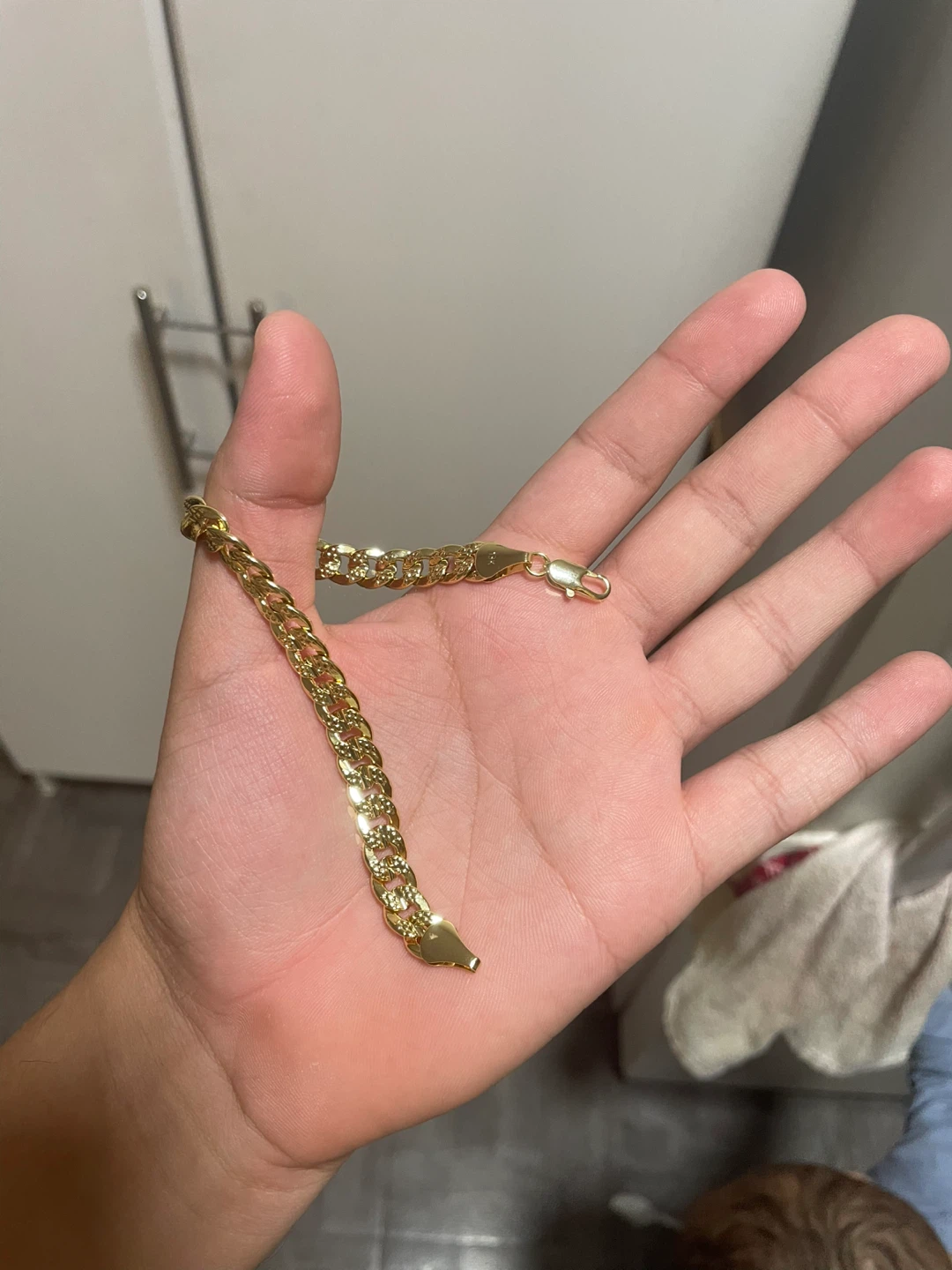 Gold 14K Cuban Link Bracelet