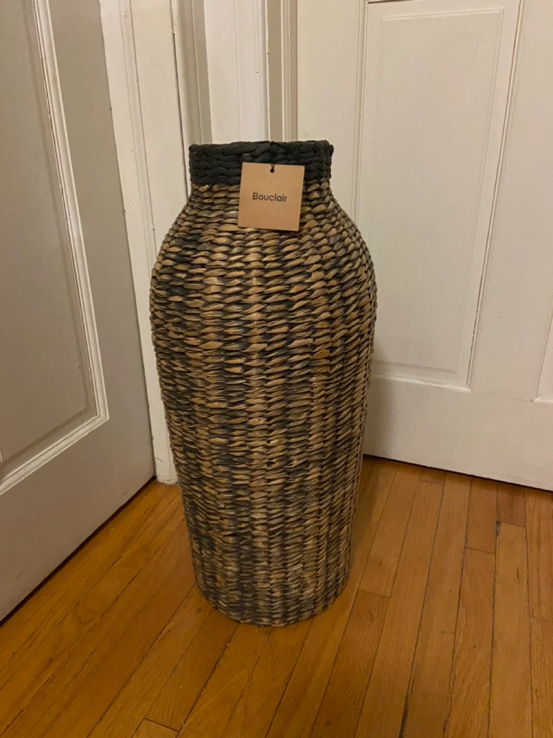 New Decorative Tall Rattan Floor Vase
