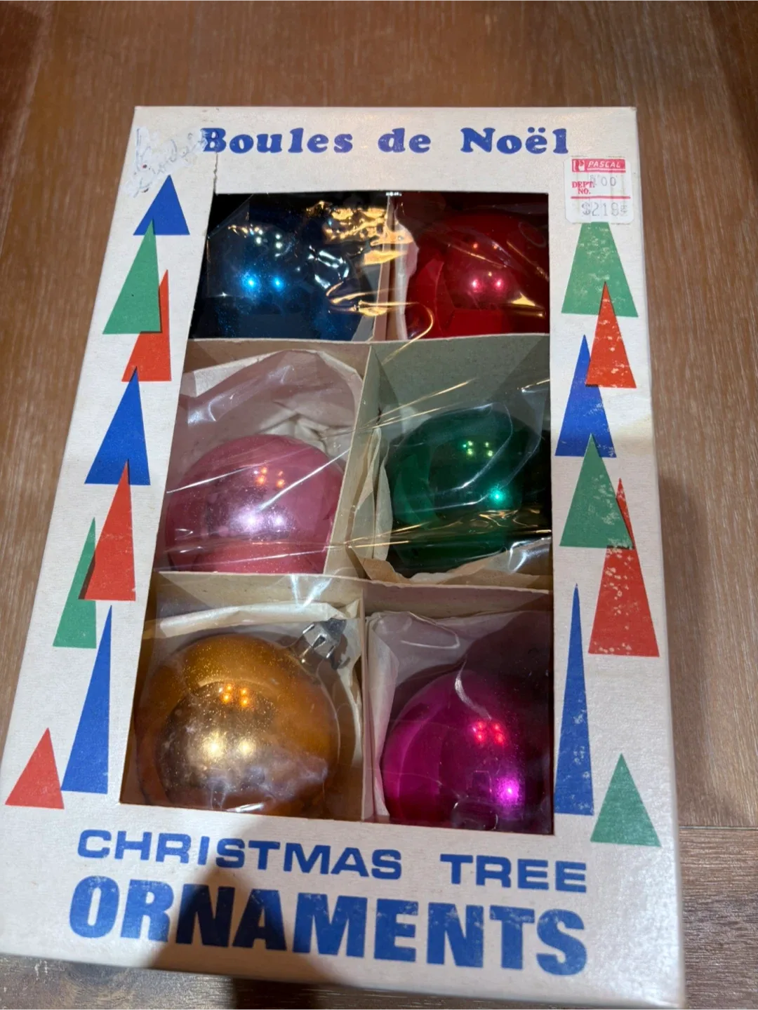 Santa Land Christmas Tree Ornaments - Set of 6