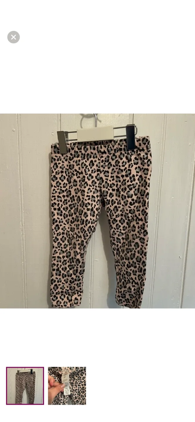 OshKosh B'gosh Leopard Print Leggings - Size 2T