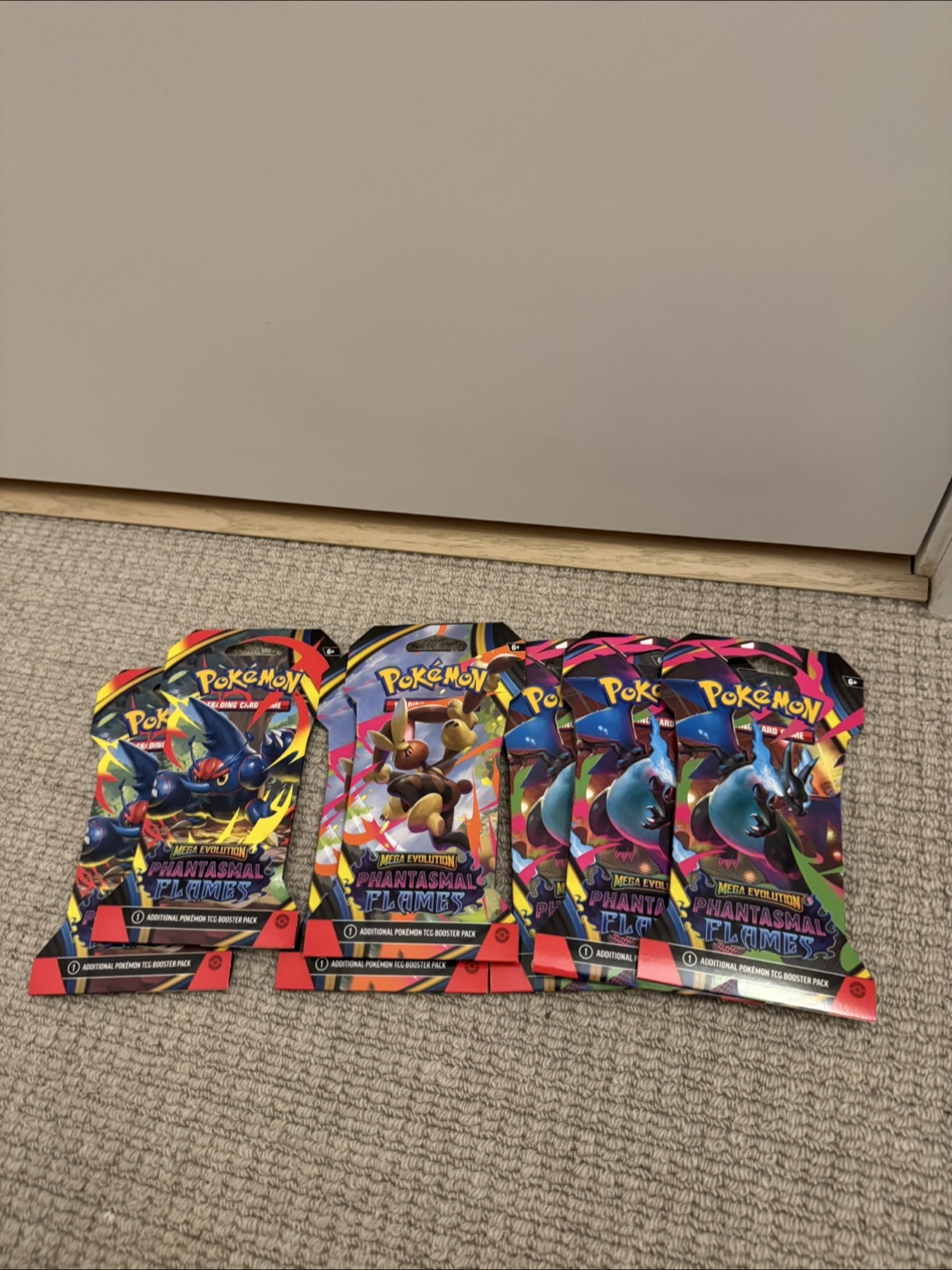 Pokemon phantasmal flames sleeve packs