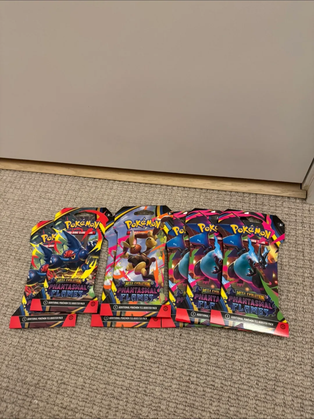 Pokemon phantasmal flames sleeve packs