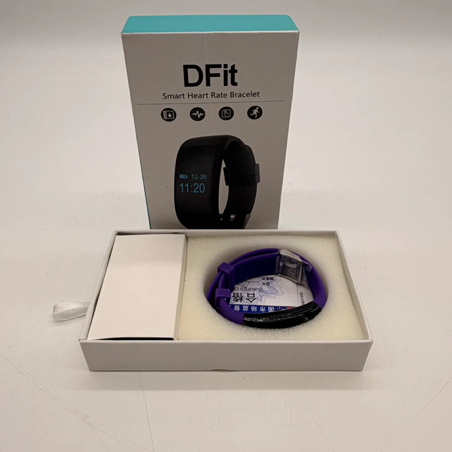 DFit Smart Heart Rate Bracelet - New in Box!