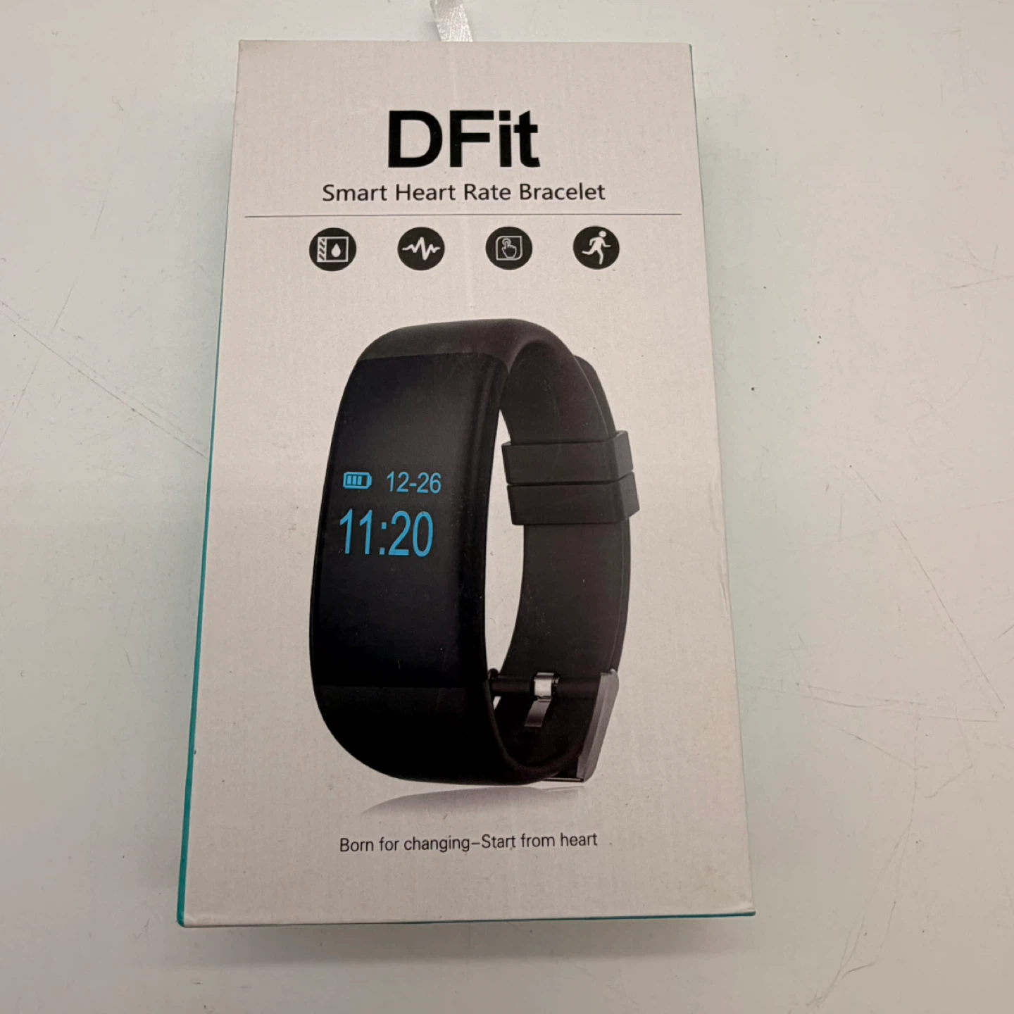 DFit Smart Heart Rate Bracelet - New in Box! - photo 3