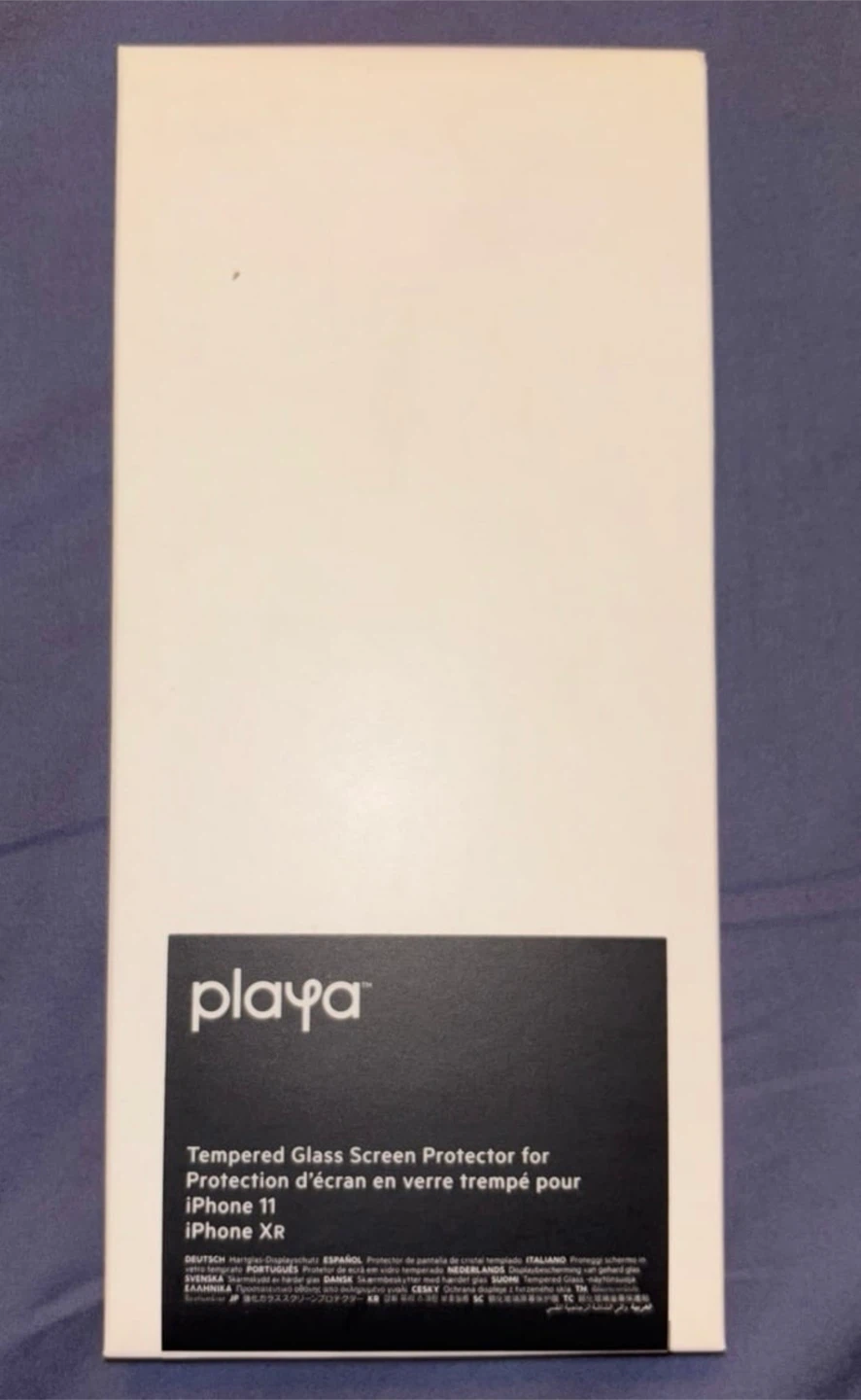 3 pack for 2 ea PLAYA Belkin 6 tempered glass I iPhone 11 or XR - photo 2