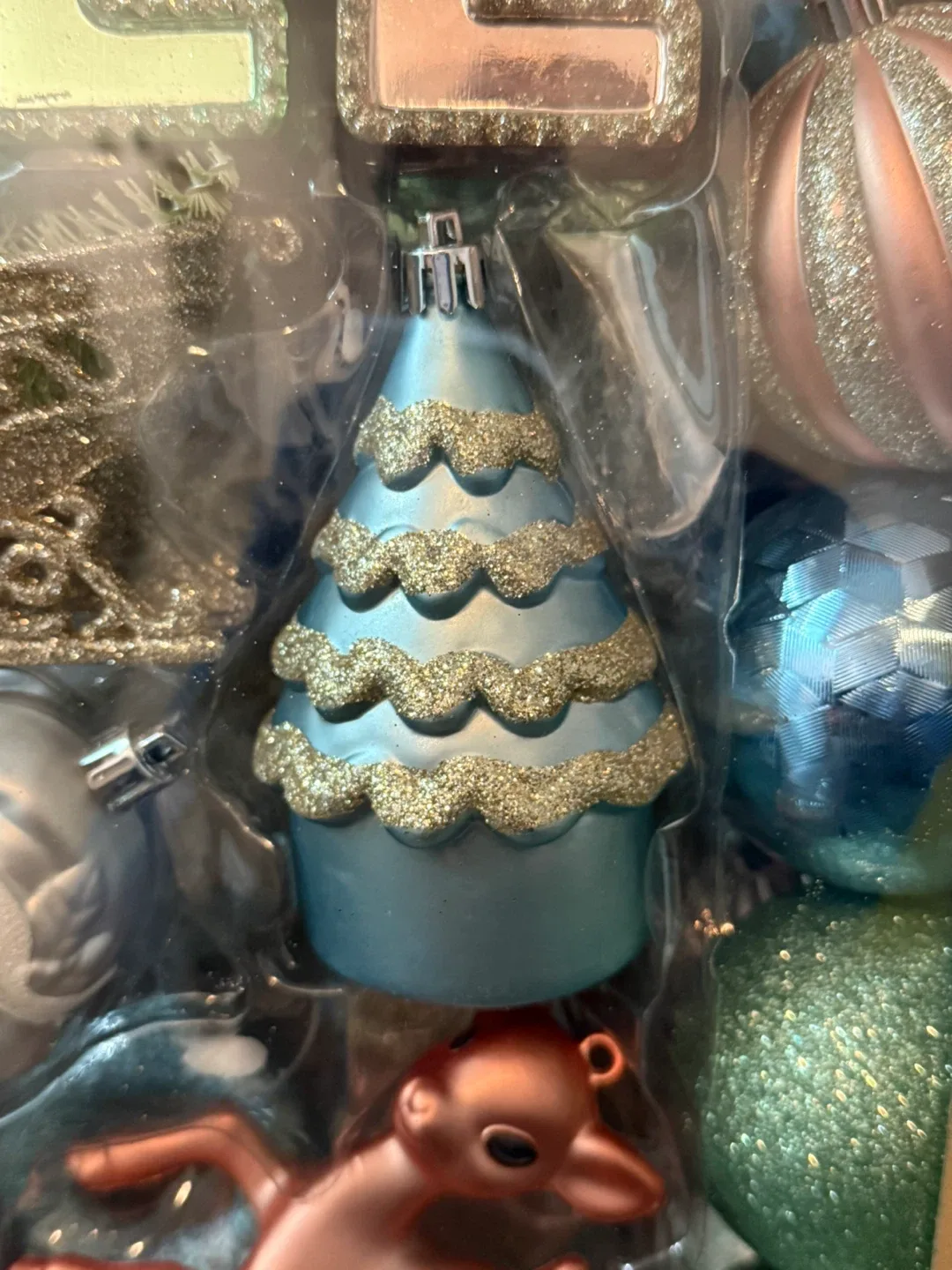 Holiday Time 50-Piece Shatterproof Ornaments image indicator(4)