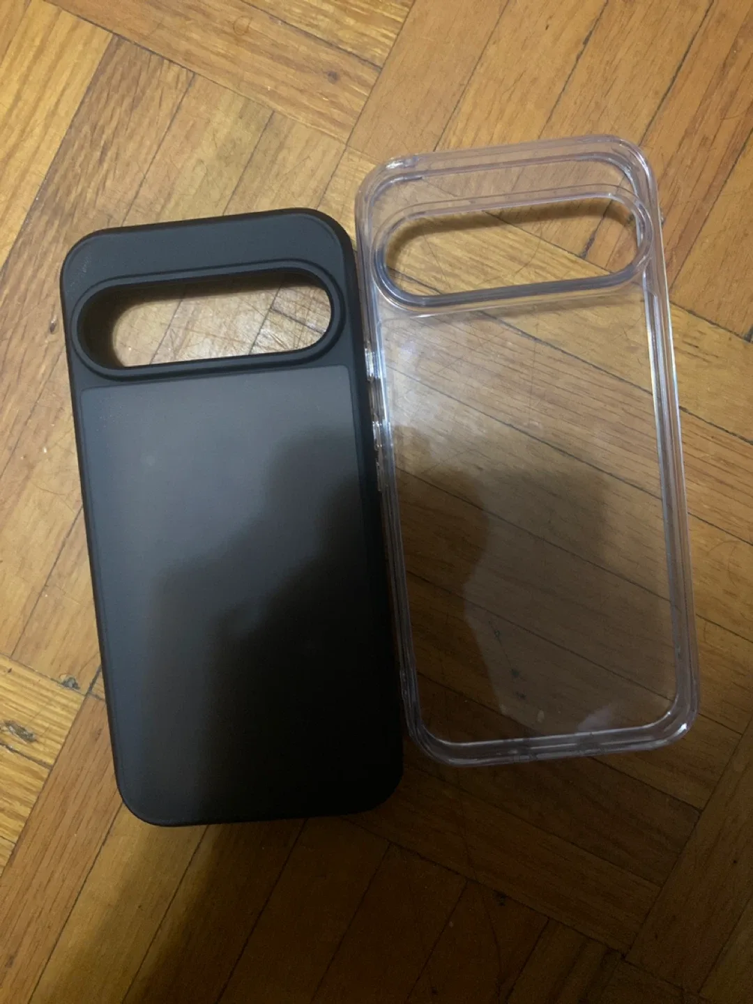 Phone Case - Black & Clear