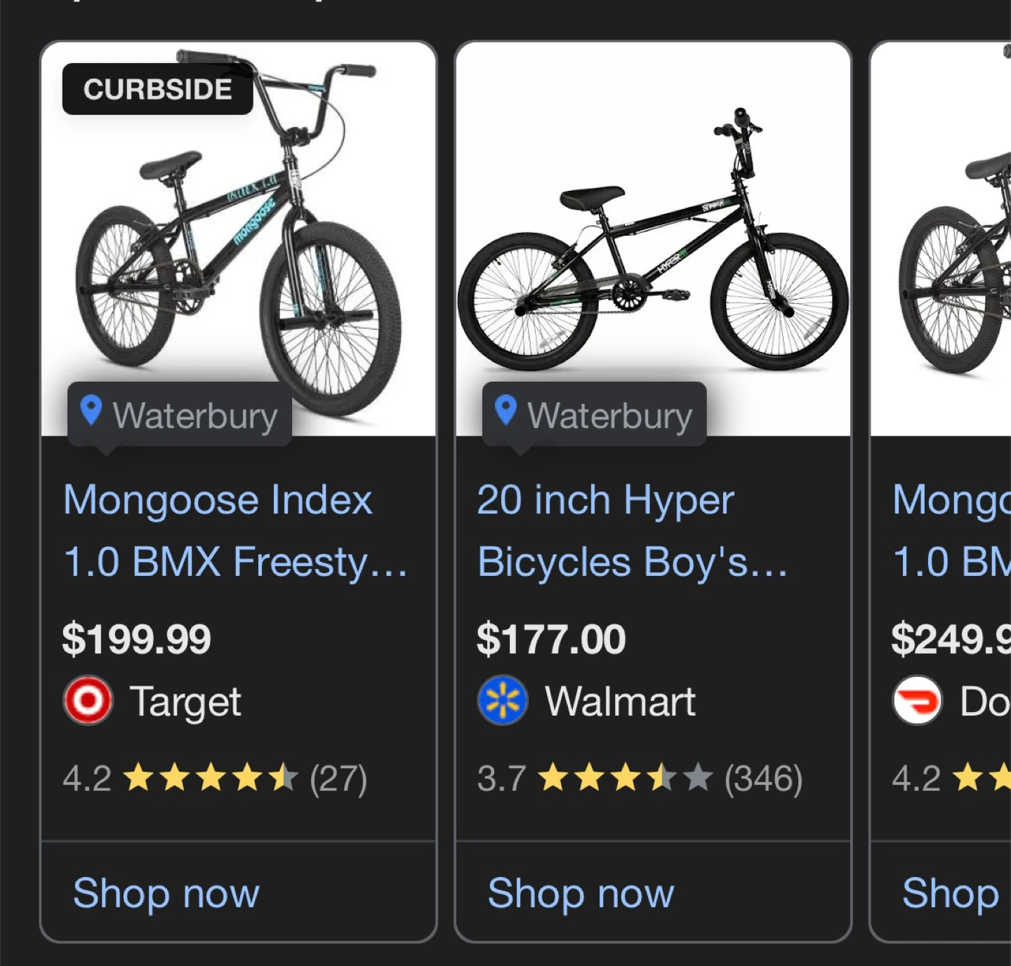 Mongoose Prowler BMX Bike - Black - photo 3