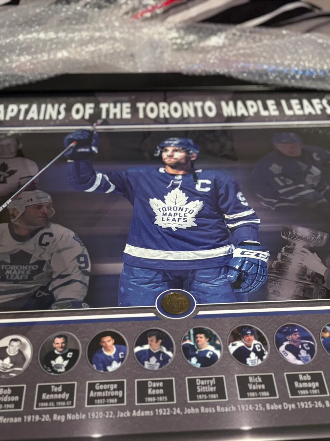 Captains of the Toronto Maple Leafs Framed Print