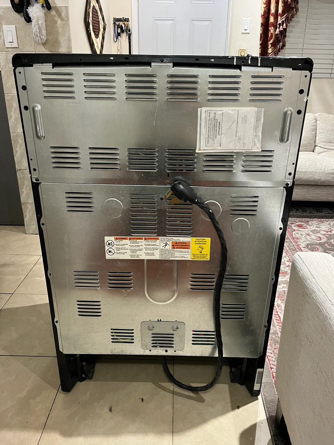 Black Frigidaire Electric Range - photo 4