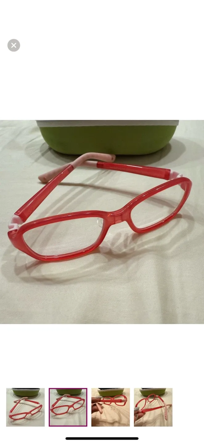 Kids pink optical glasses brand new