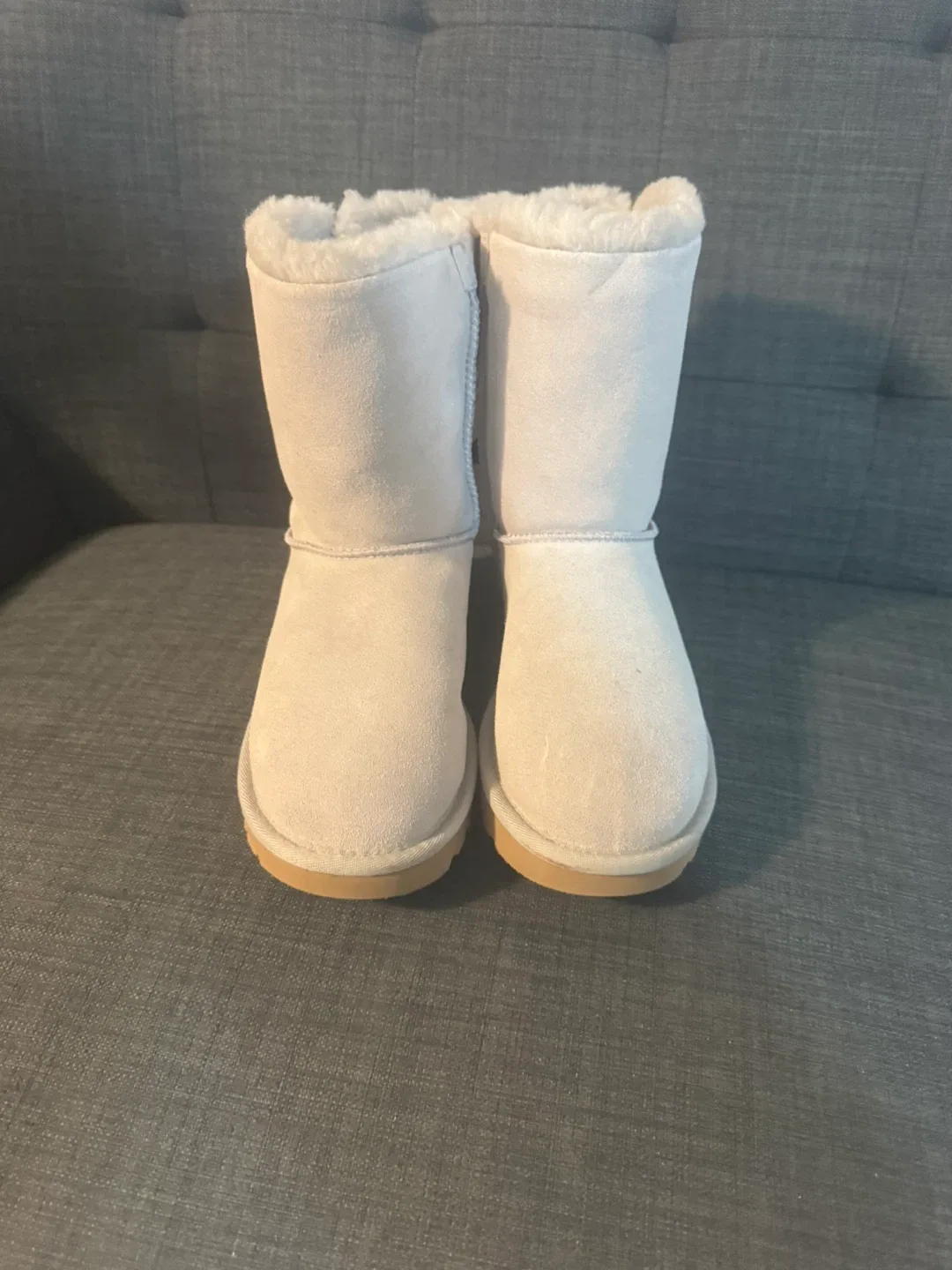 UGG Boots with Bow Detail - Size 7