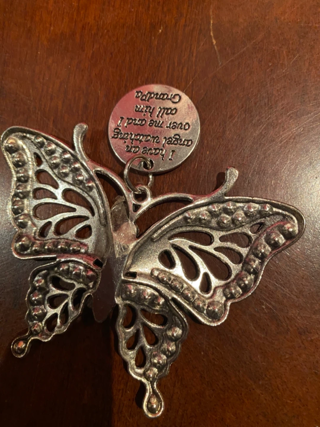Butterfly Angel Grandpa Charm - photo 2