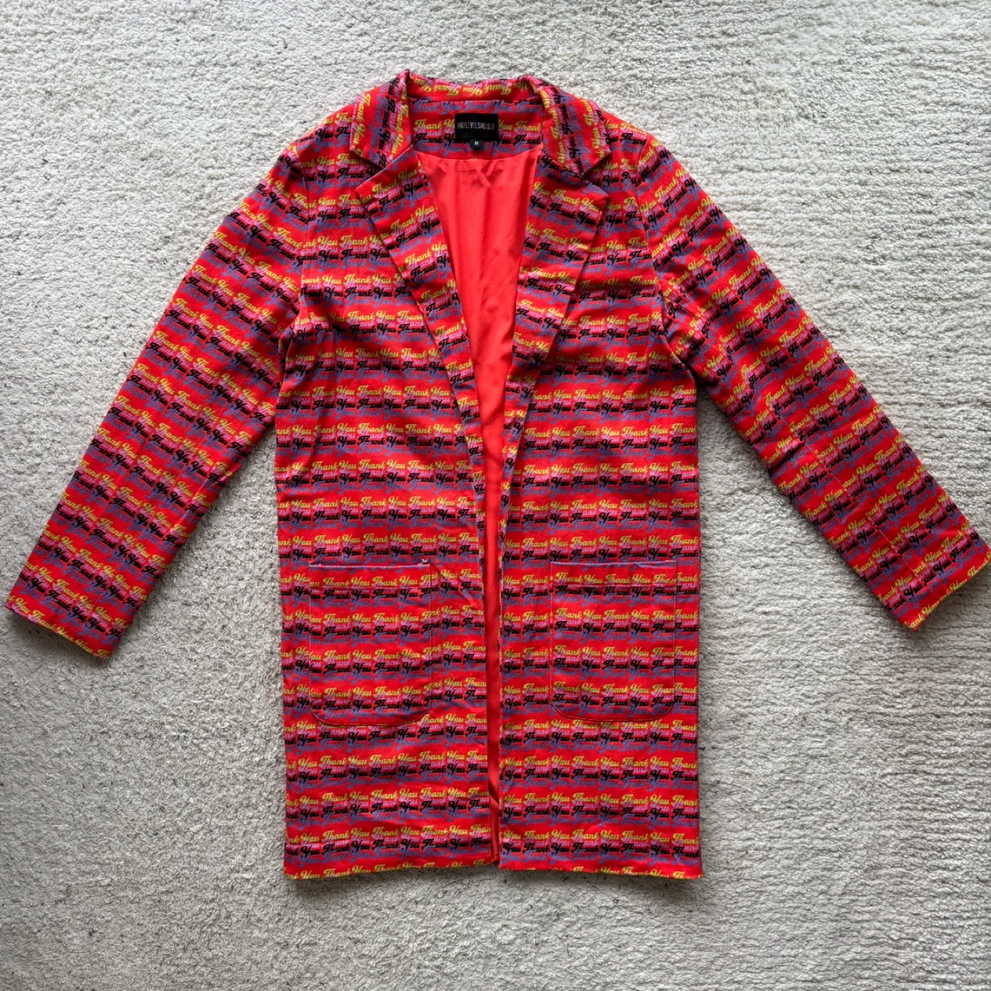 Hayley Elsaesser lined blazer