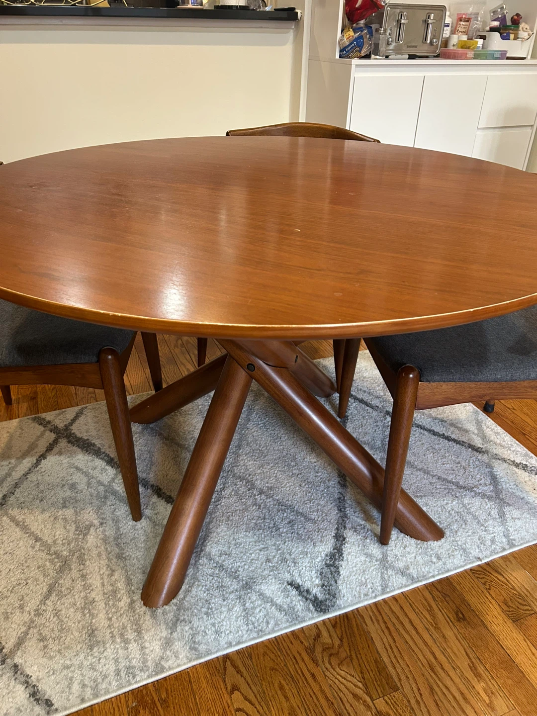 West Elm Dining Table & 4 chairs