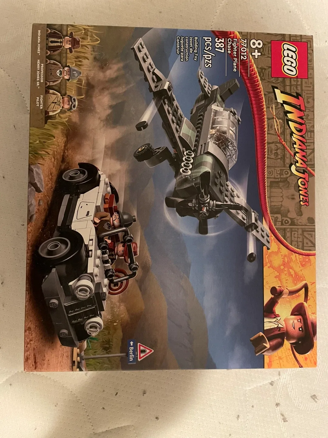 LEGO Indiana Jones Fighter Plane Chase (77012 retired set)