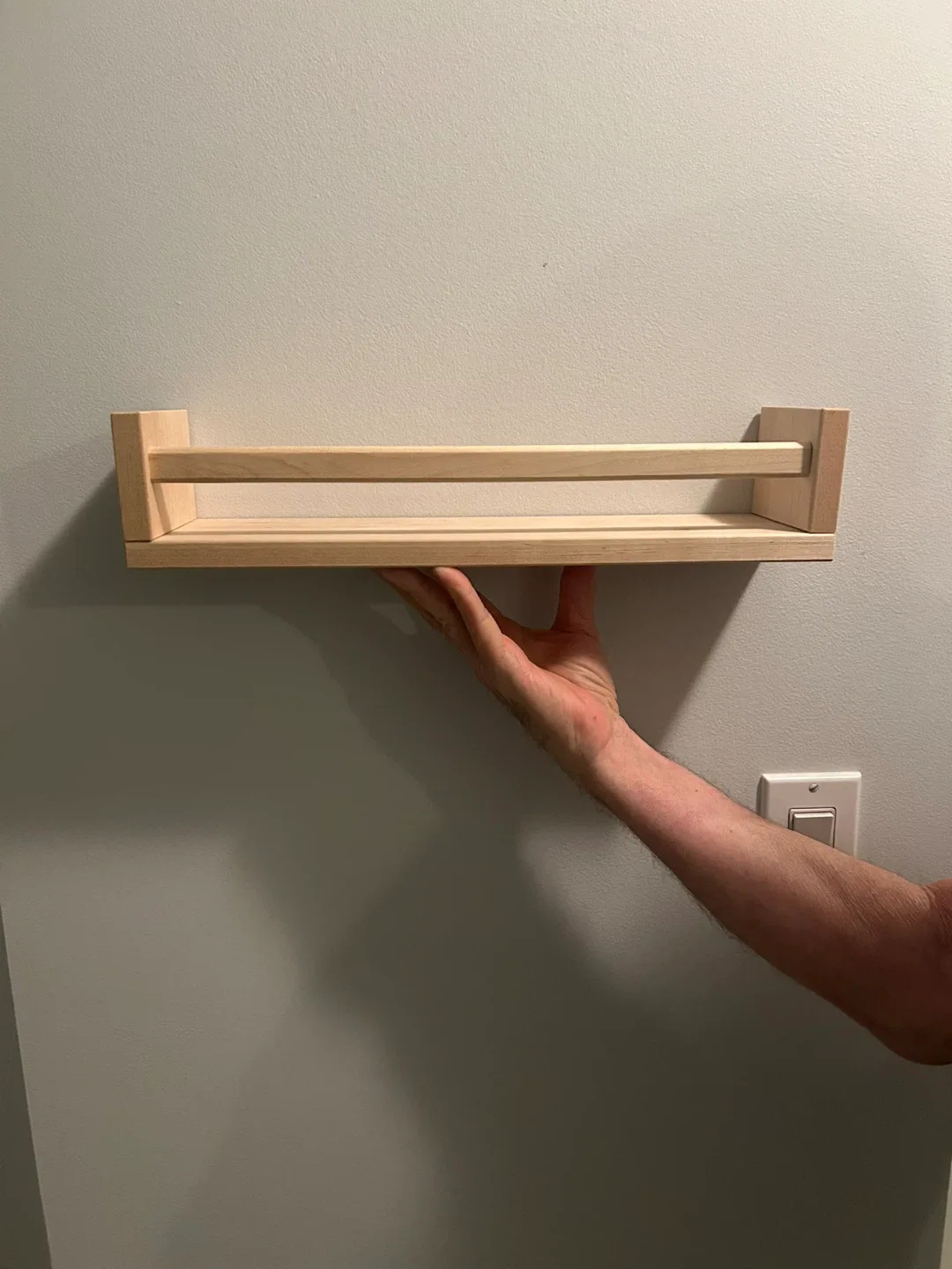Wooden Wall Shelf