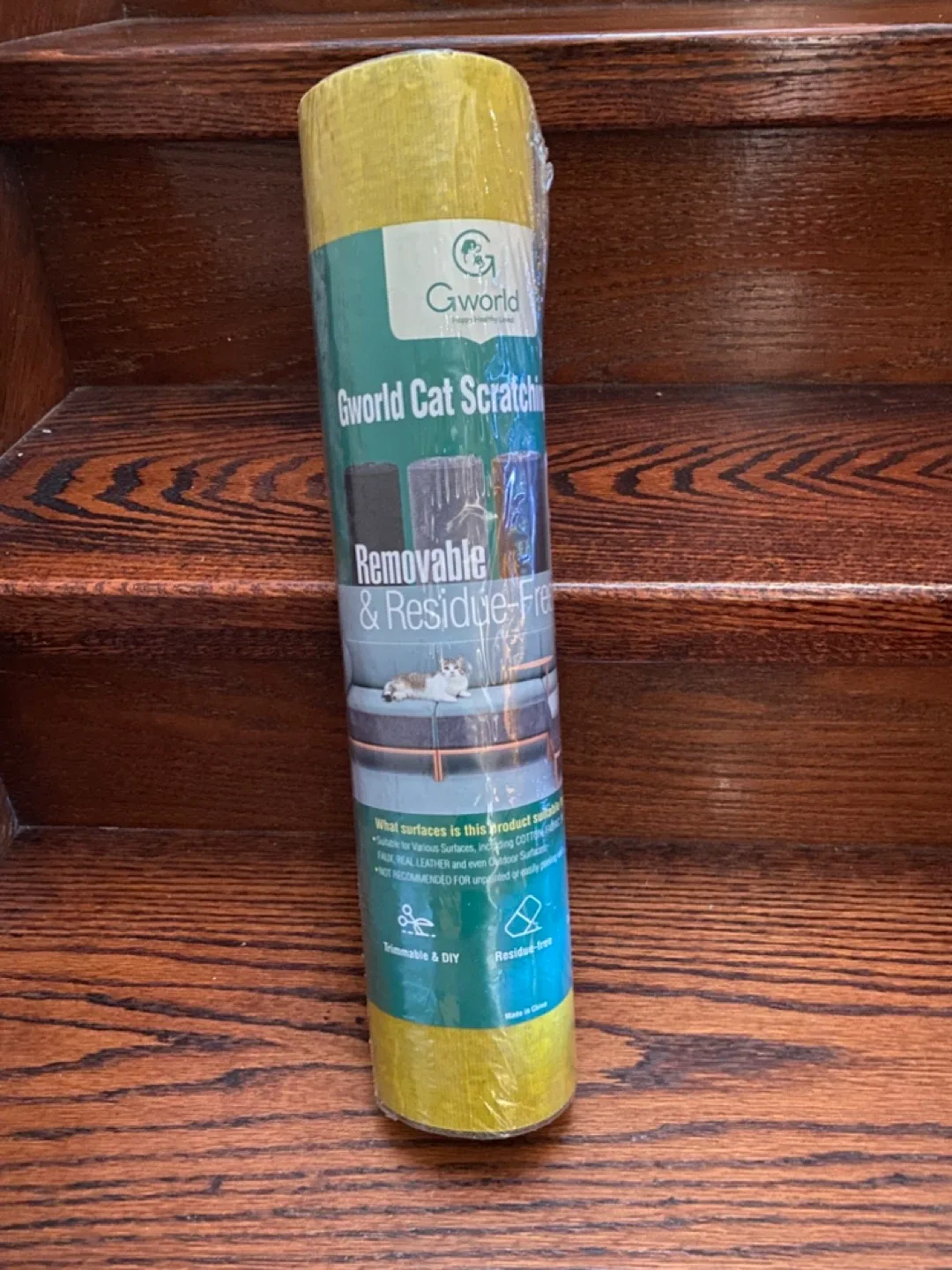 Gworld Cat Scratch - Removable & Residue-Free