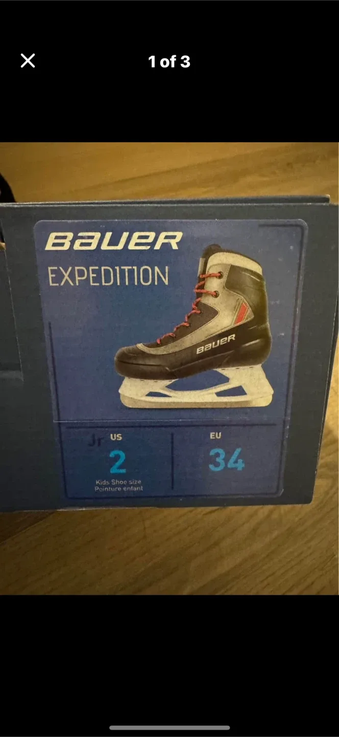 Bauer Expedition Youth Ice Skates - Size US 2