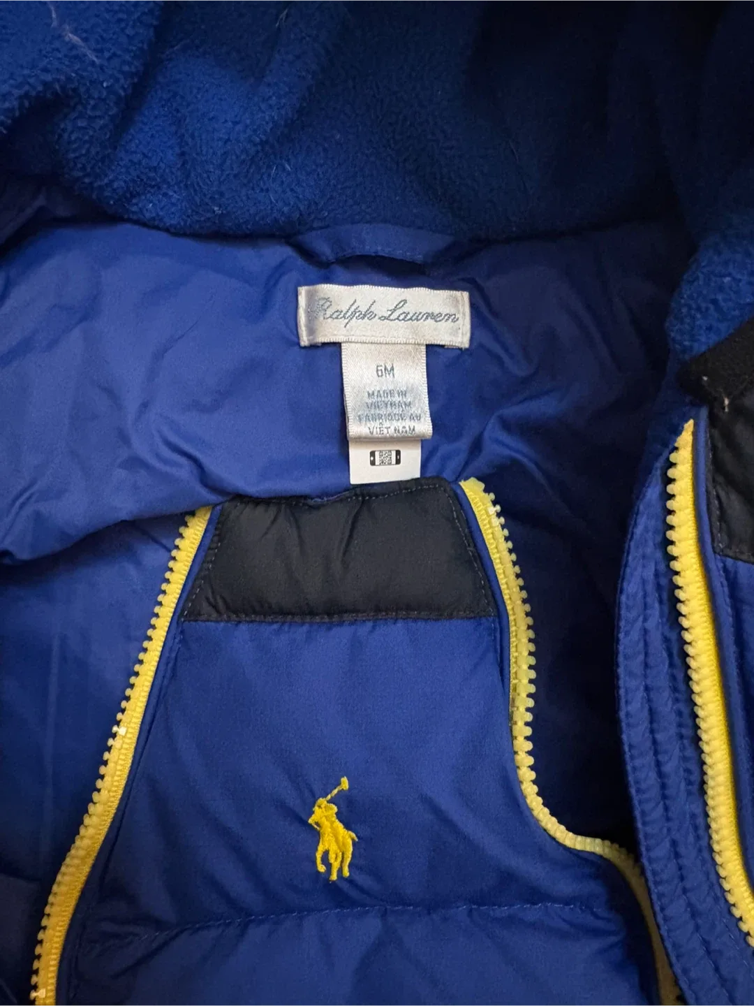 Ralph Lauren 6M Blue Snowsuit image indicator(2)
