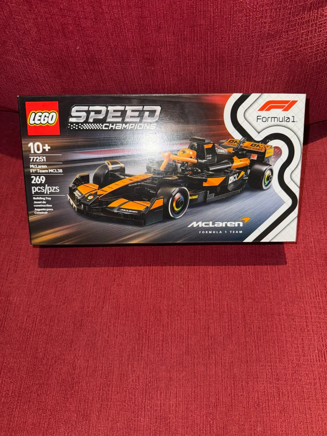 Lego Speed Champions McLaren F1® Team MCL38 Race Car 77251