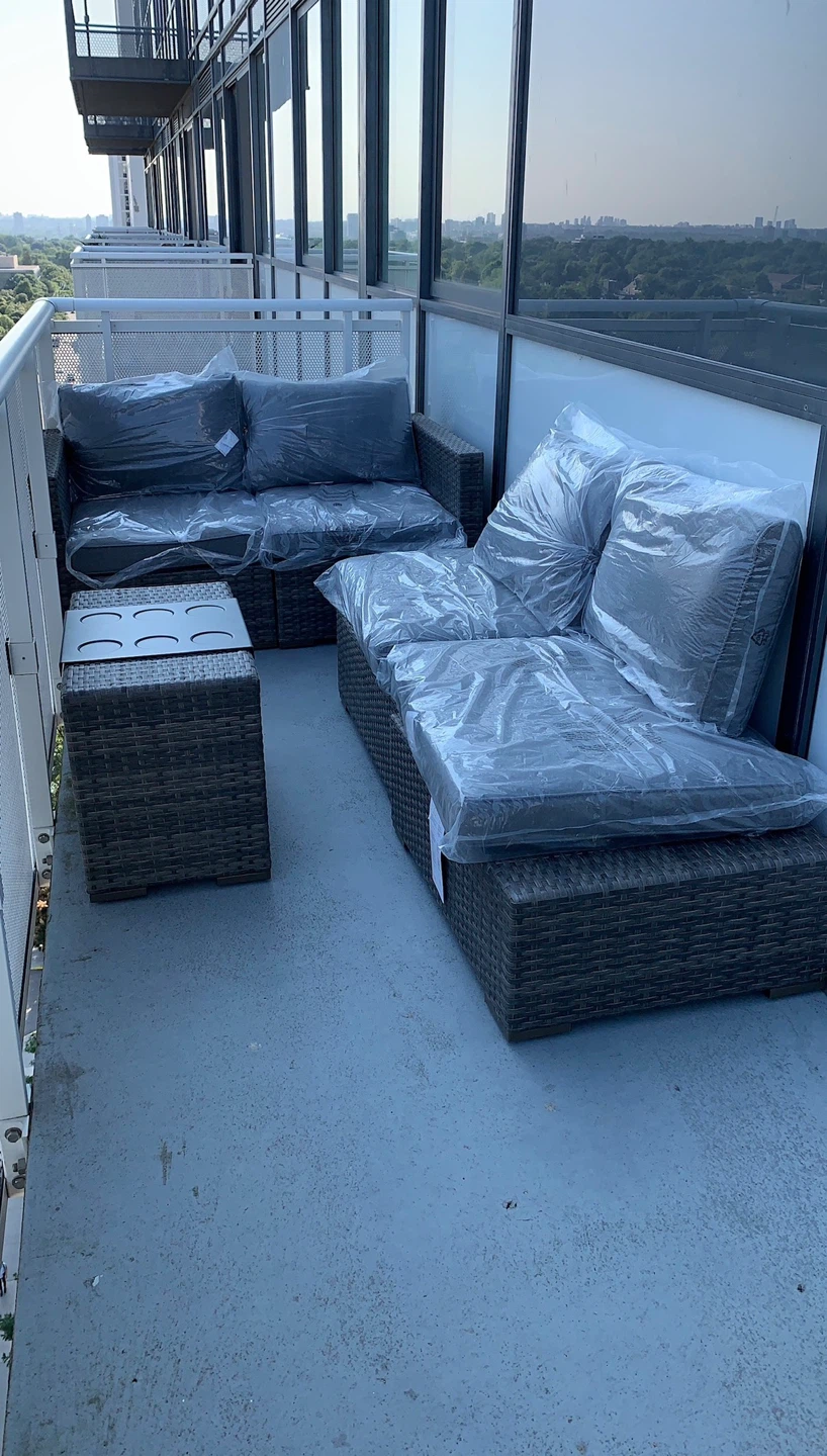 Move out sale! Last Chance! 5-Piece Patio Conversation Set - photo 3