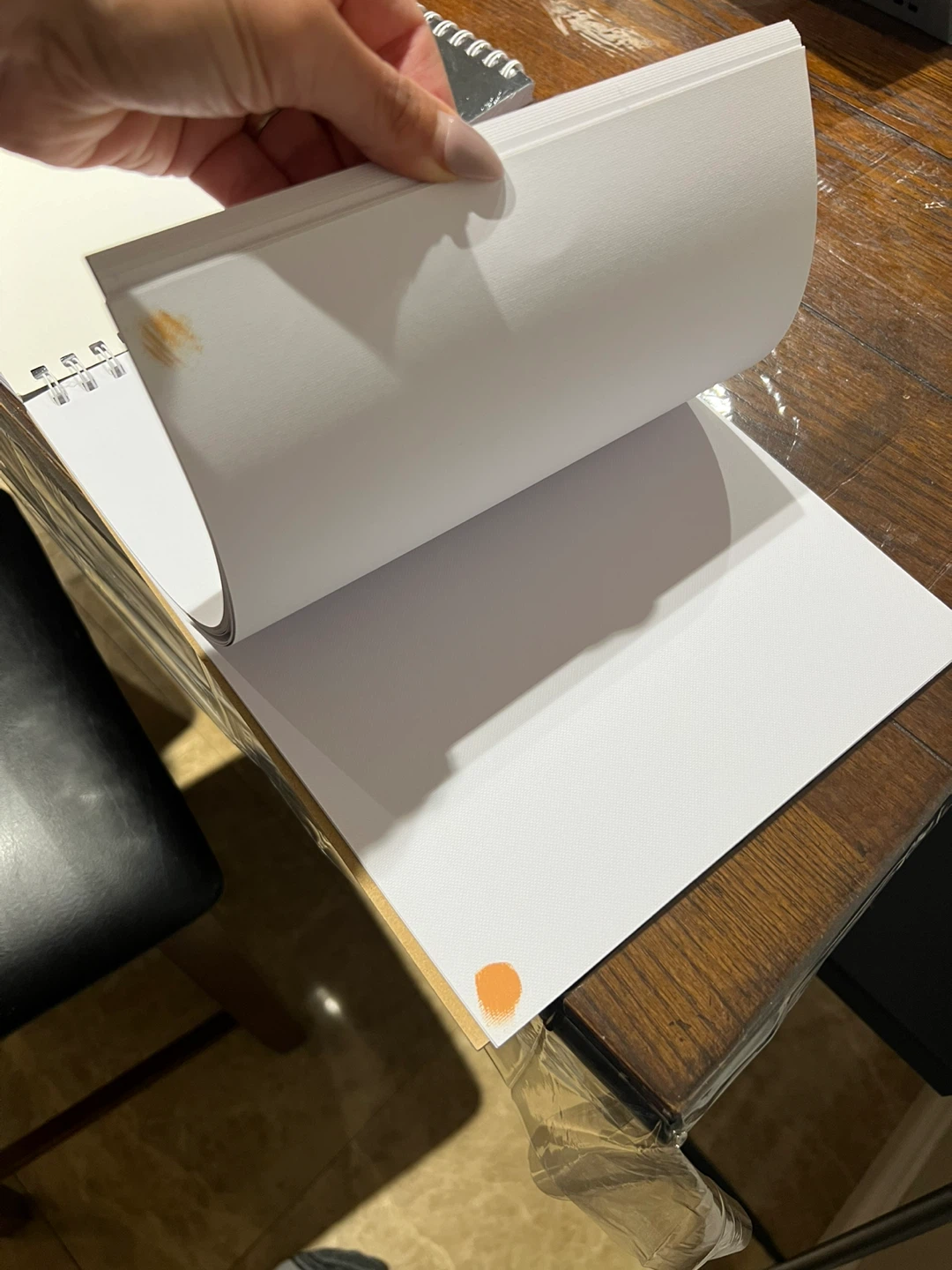 Oil paper pad sketchbook - photo 2