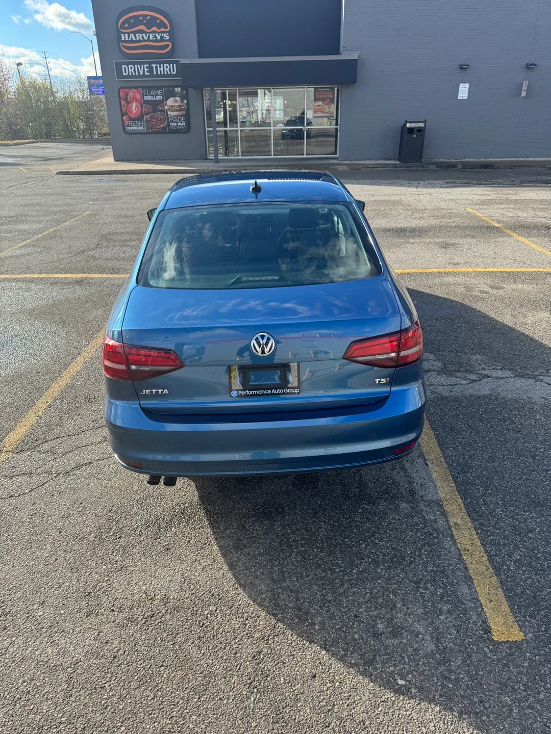 Volkswagen Jetta - Blue Sedan