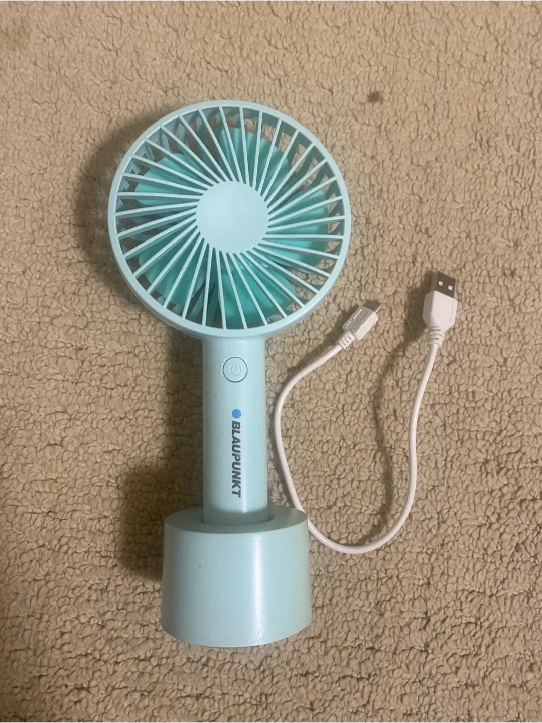 Portable Handheld Fan with Stand and Charger