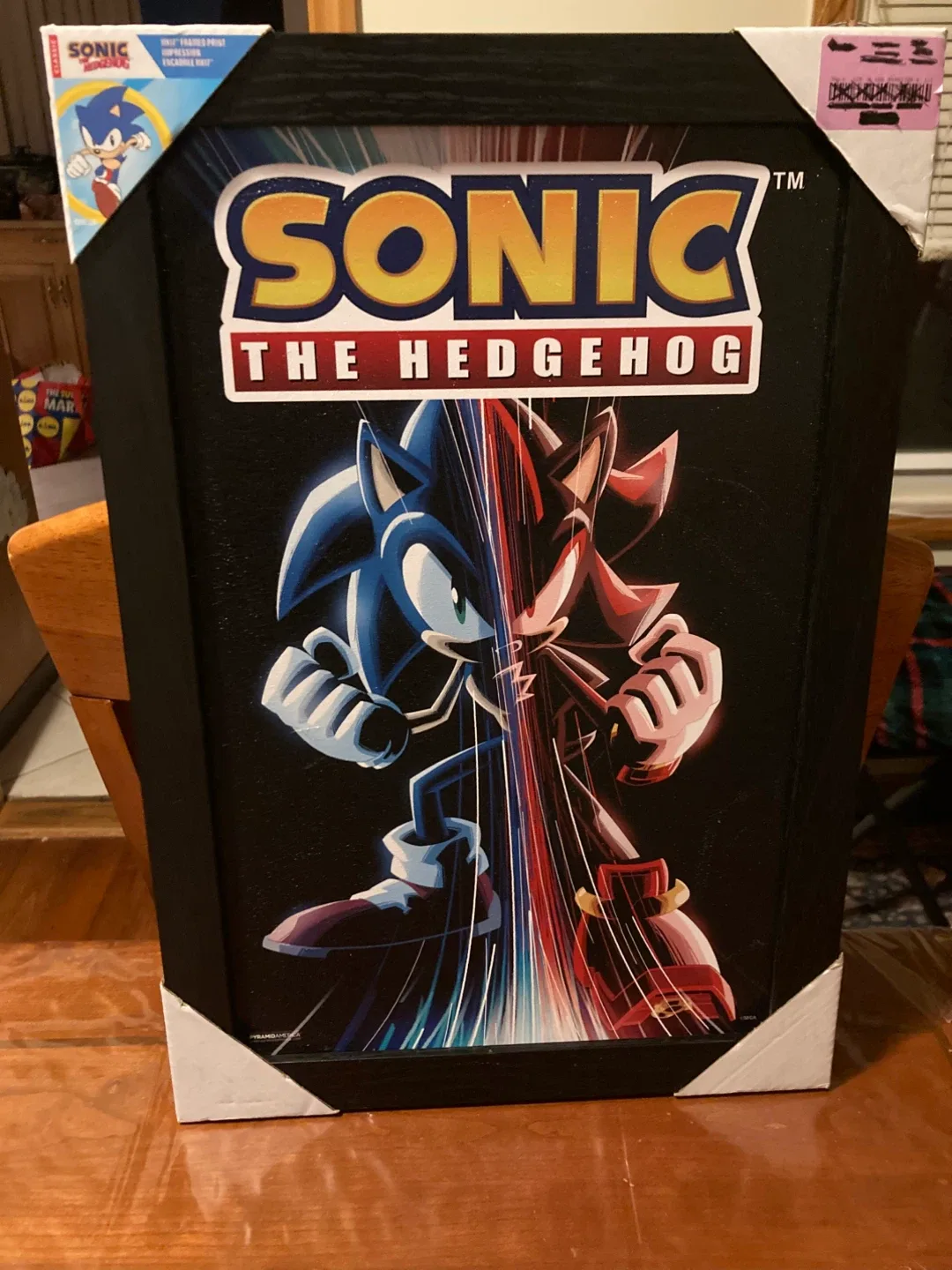 Sonic the Hedgehog Framed Print