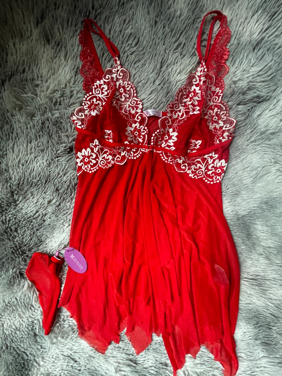 Sexy Lingerie Lace Mesh Nighties XL