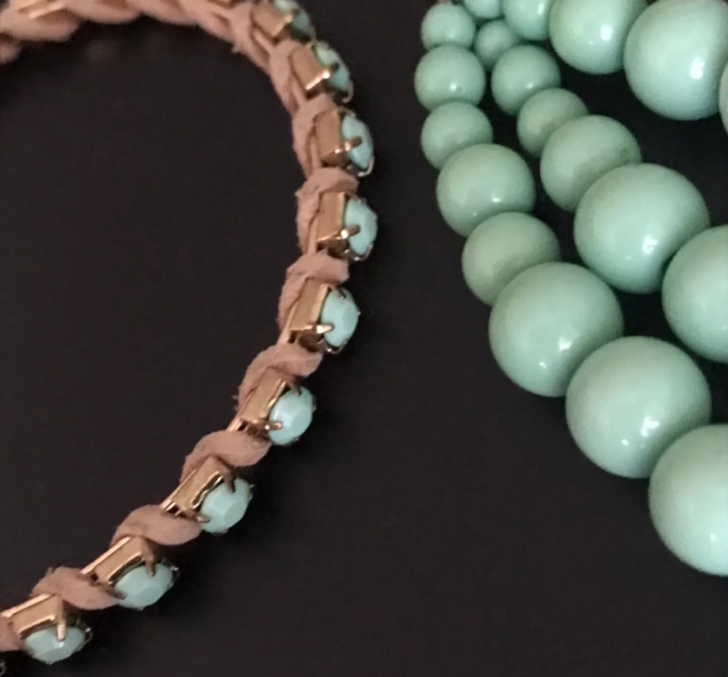 Vintage Necklace & Bracelet - Costume Jewelry image indicator(3)