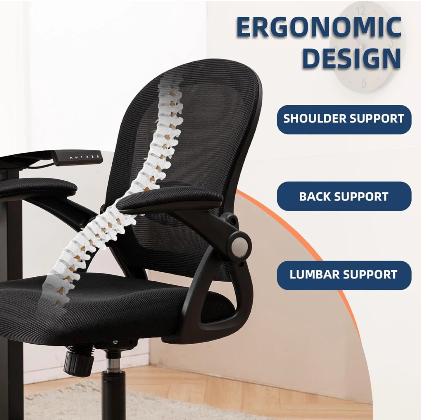 Computer Desk + Office Chair Set - photo 5