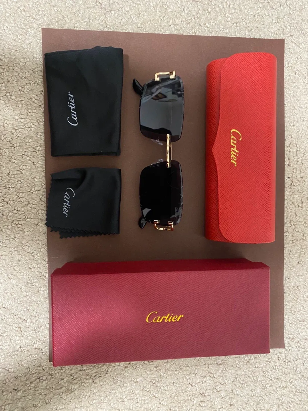 Cartier Sunglasses with Case