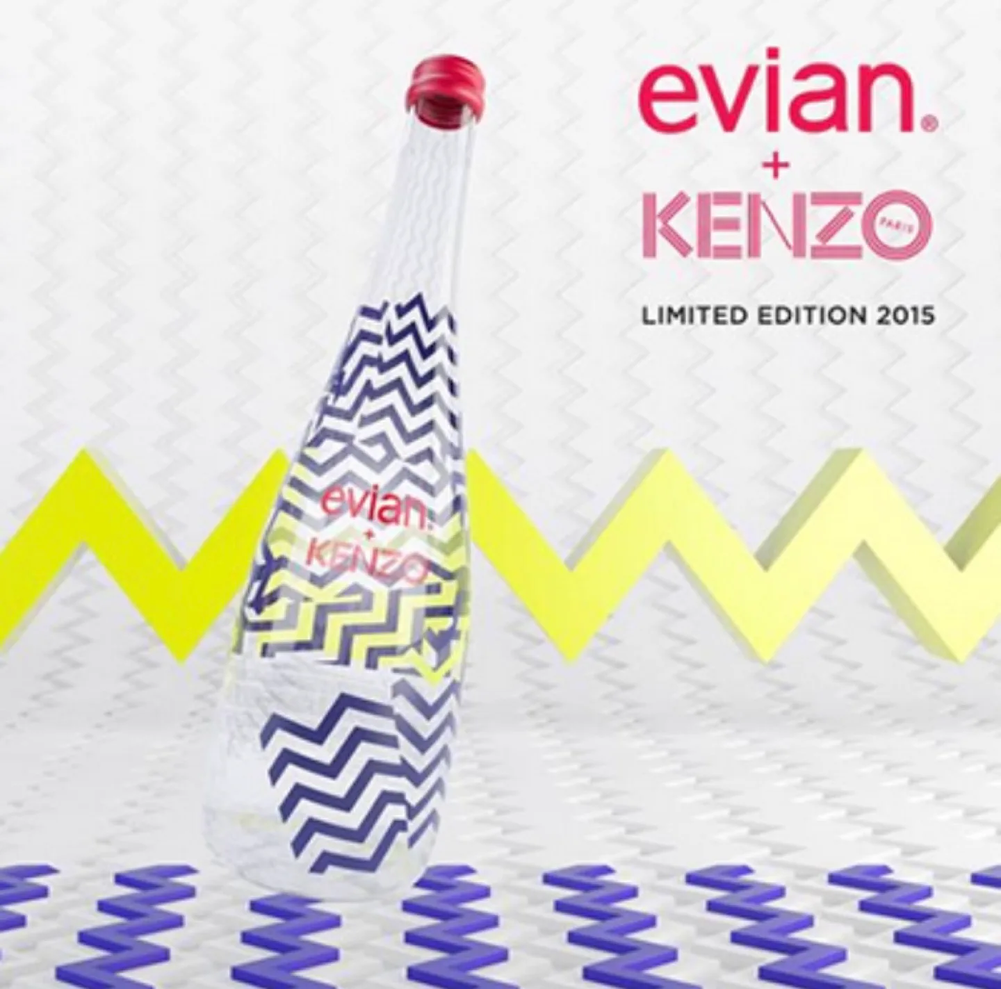 Collectors Editions Evian Bottles - Designer Collaborations