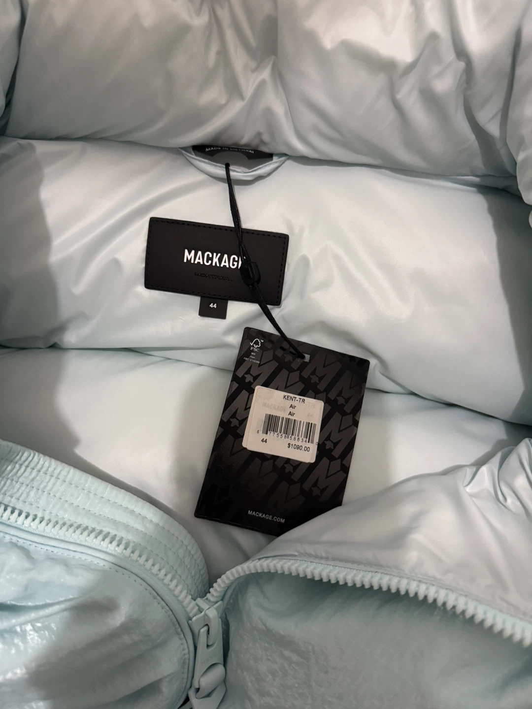 Mackage Kent-TR Air Puffer Jacket - Size 44 - photo 3