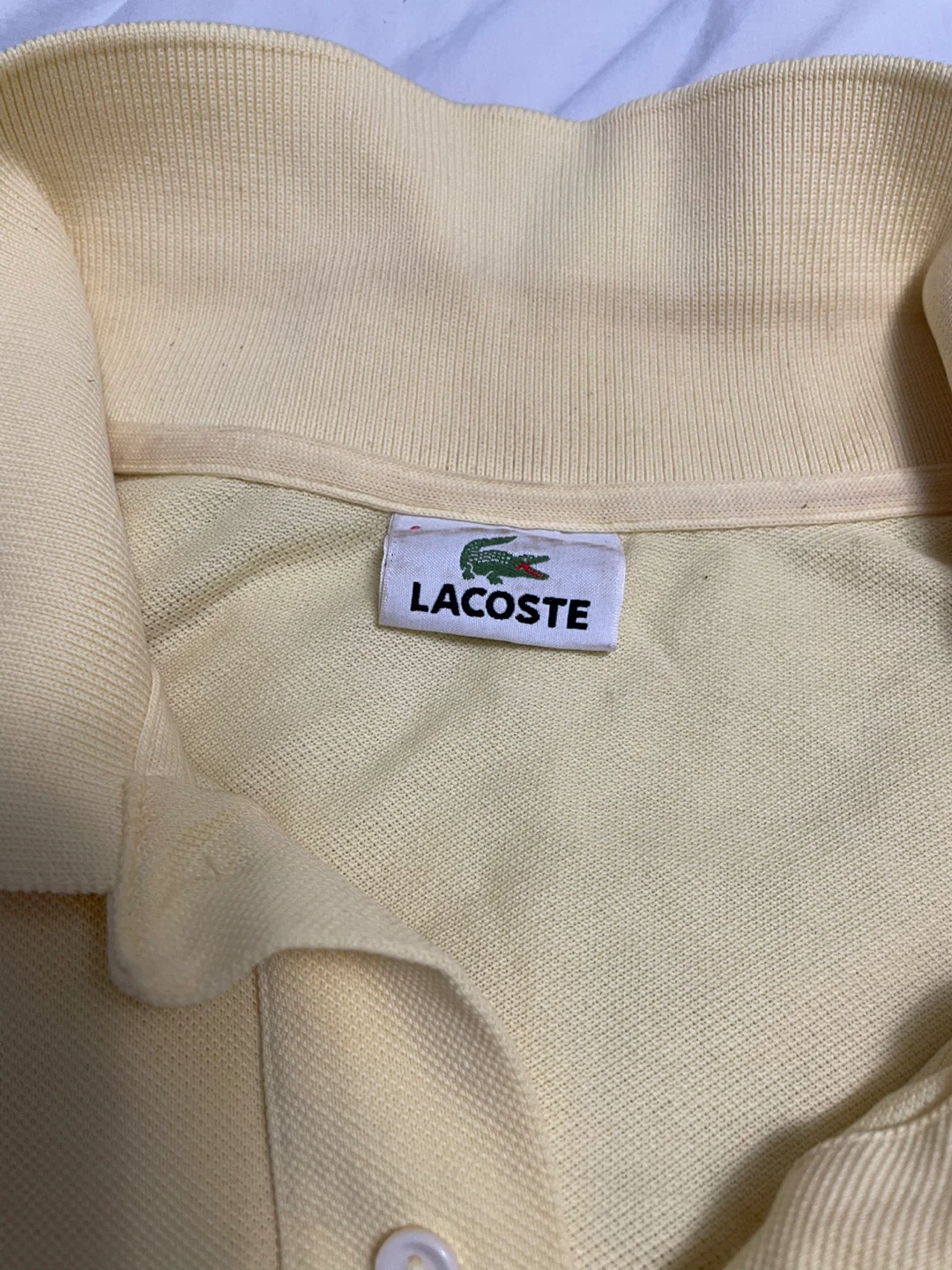 Lacoste Yellow Polo Shirt - photo 2