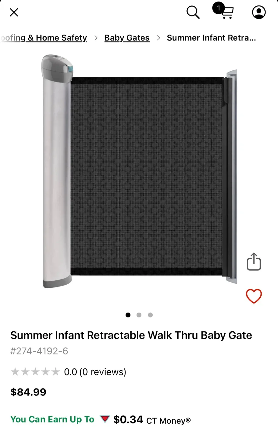 Summer Infant Retractable Walk Thru Baby Gate image indicator(4)