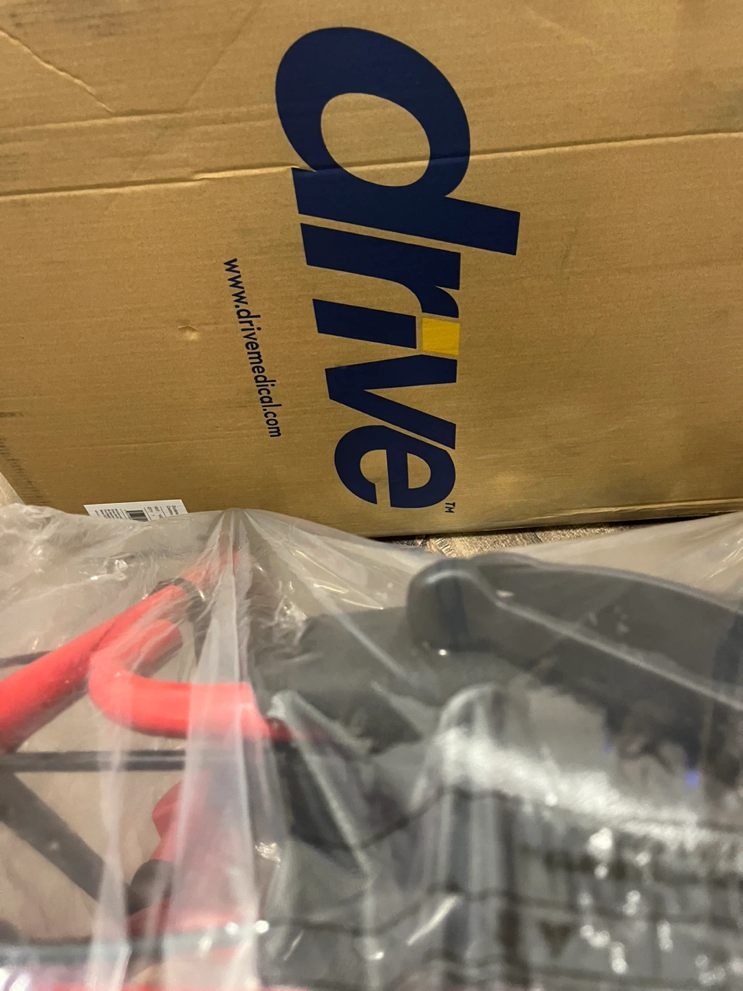 New Drive Rollator 10257BL-1, Red - photo 4