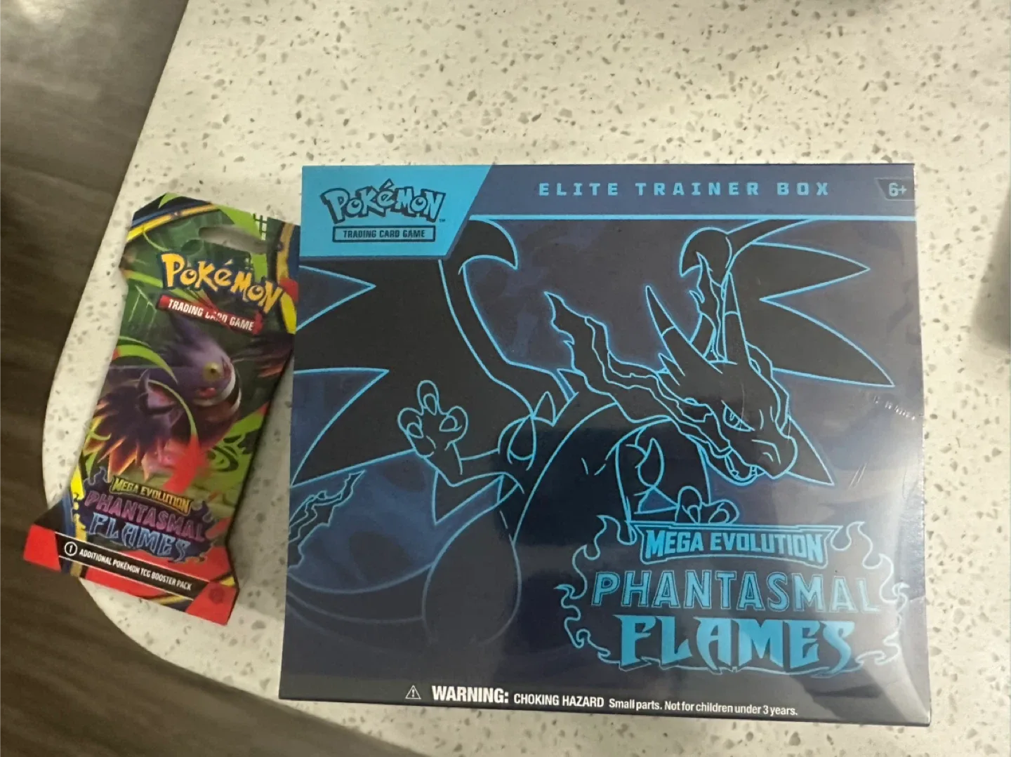 Pokemon Phantasmal Flames Elite Trainer Box with Extra pack