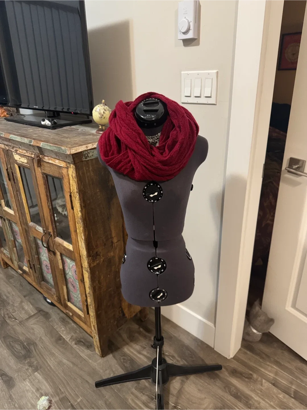 Celeste cashmere x wool Infinity Scarf